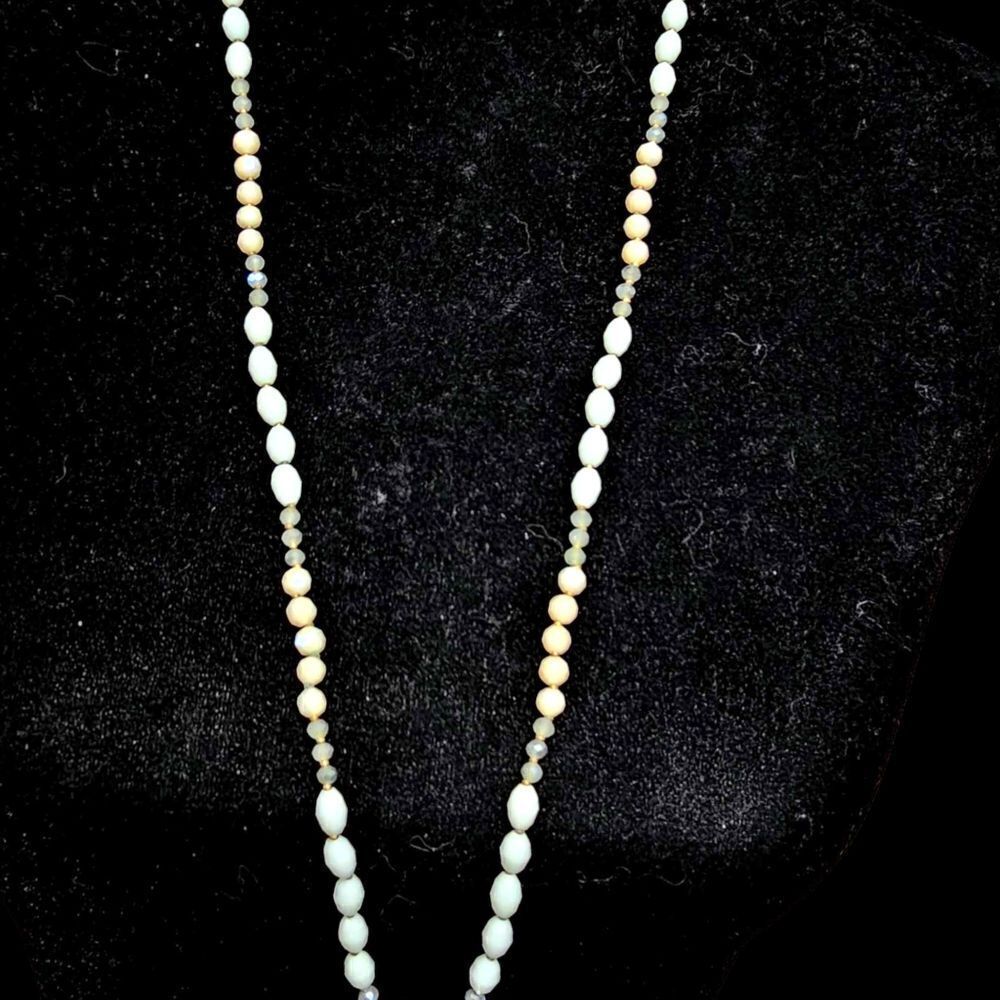 Handmade Beaded Long Necklace - Picture 5 of 7